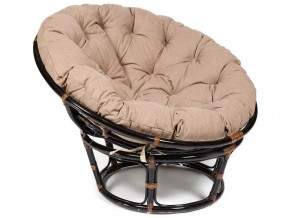 Кресло Papasan 23/01 W с подушкой Antique brown, экошерсть Коричневый в Чернушке - chernushka.магазин96.com | фото