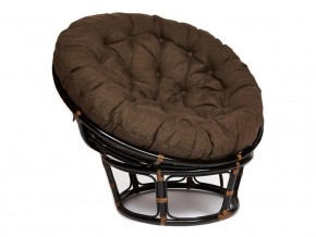 Кресло Papasan 23/01 W с подушкой Antique brown, ткань Коричневый в Чернушке - chernushka.магазин96.com | фото