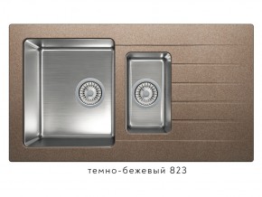 Мойка комбинированная Tolero twist TTS-890 Темно-бежевый 823 в Чернушке - chernushka.магазин96.com | фото