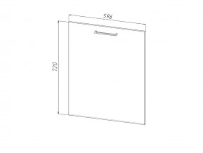 П 60 Комплект для посудомоечной машины 600 мм (цоколь + фасад) ЛДСП в Чернушке - chernushka.магазин96.com | фото