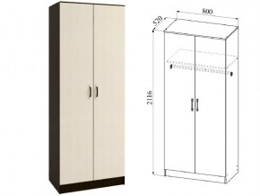 Шкаф 2 двери Ронда ШКР800.1 венге/дуб белфорт в Чернушке - chernushka.магазин96.com | фото