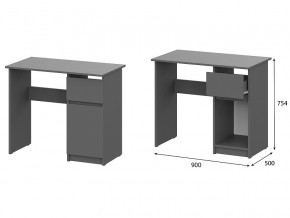 Стол письменный 900 Денвер Графит серый в Чернушке - chernushka.магазин96.com | фото